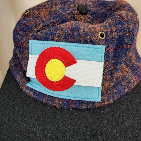 Colorado flag wool blend unstructured hat - Picture 2 of 5